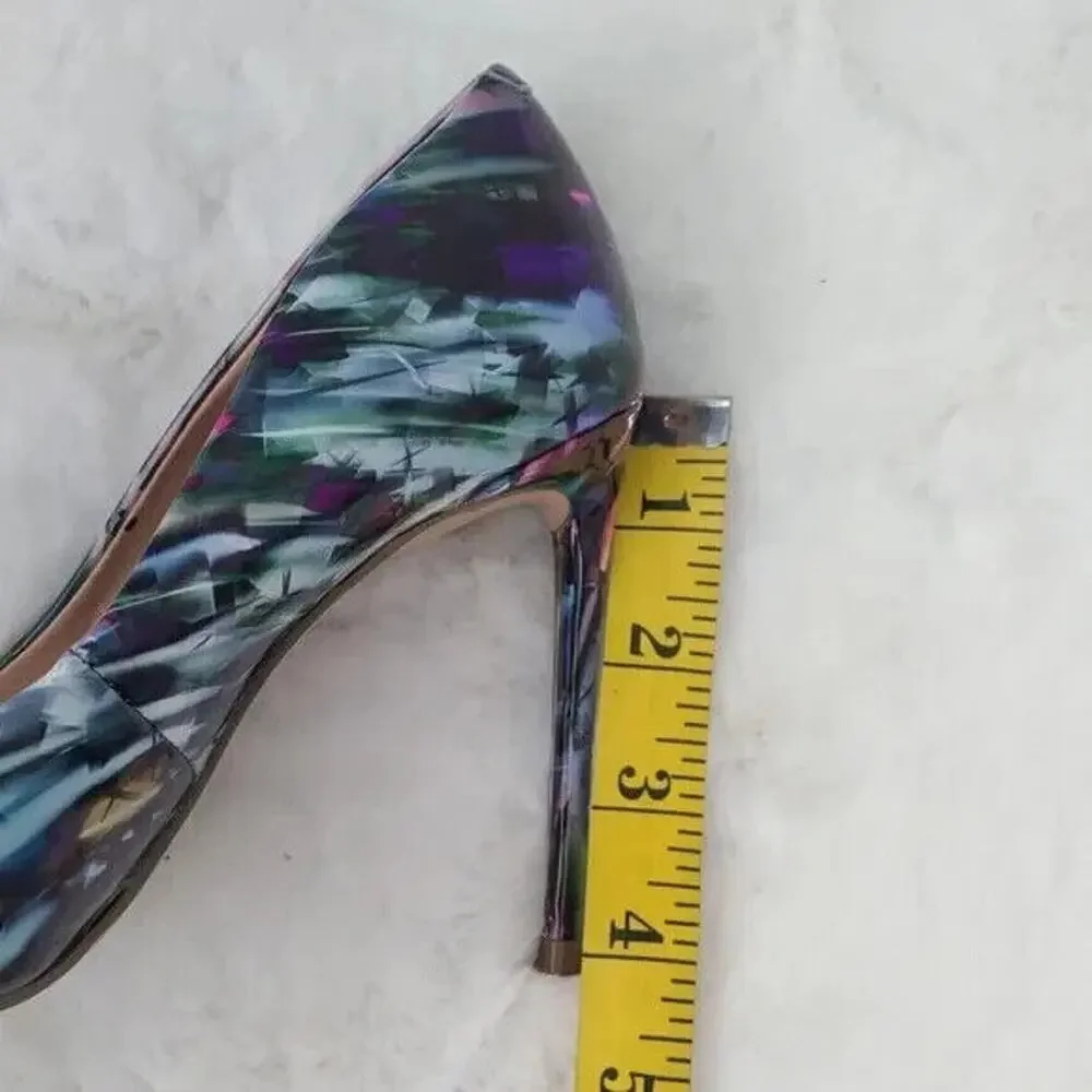 Steve Madden Multicolor Galaxy heels sz6